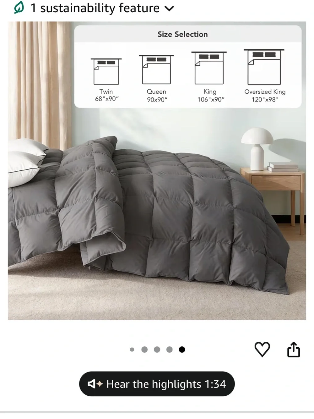 90x90 Queen Comforter in EUC!